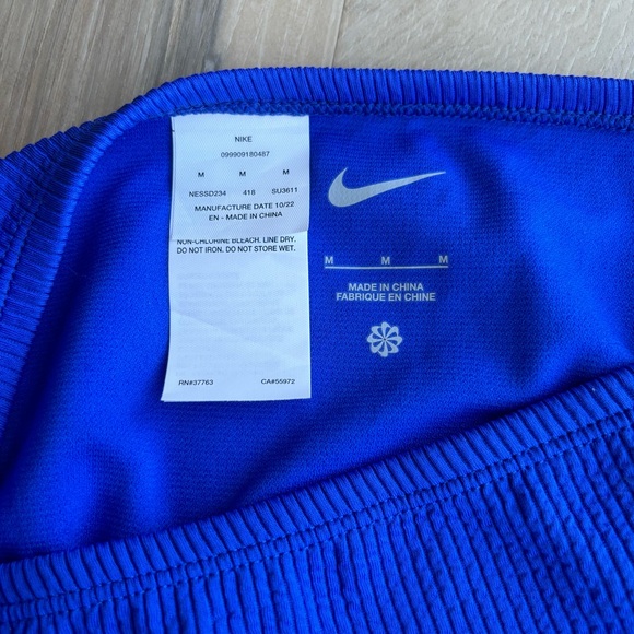 Nike High Waisted, High Cut Royal Blue Swimsuit Bottoms - Picture 3 of 4